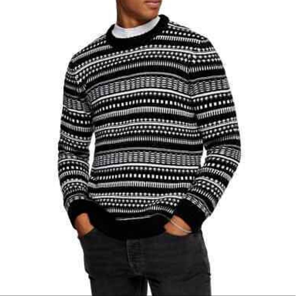 TOPMAN Fair Isle Sweater